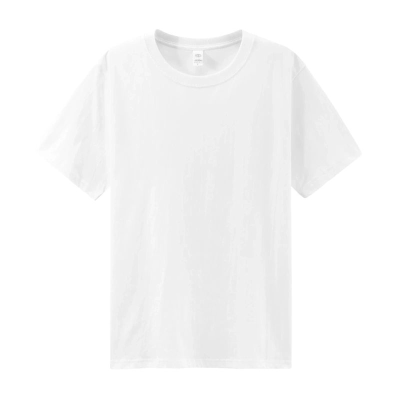 Heavy 210g Cotton Breathable Round Neck Short-sleeved T-shirt Loose Summer Men's Top Tees