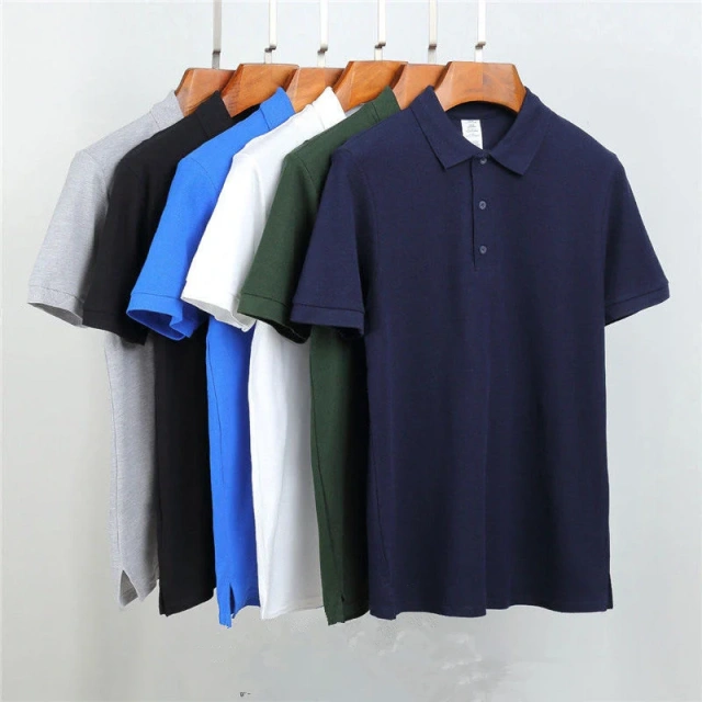MRMT 2026 Brand New Men's Polo Tops Tshirt Men Polo Shirt Short-Sleeved Cotton Conventional Cotton Short-Sleeved Man T Shirt