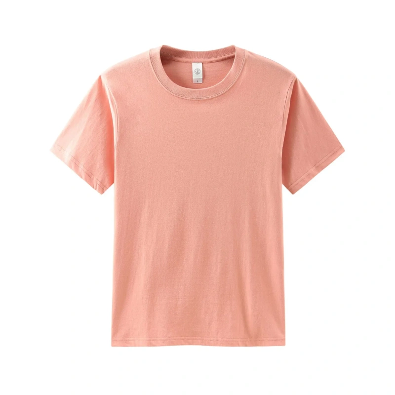 Heavy 210g Cotton Breathable Round Neck Short-sleeved T-shirt Loose Summer Men's Top Tees