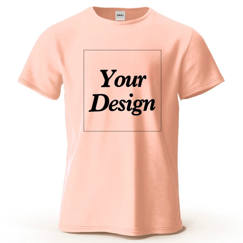 Custom T-shirt Print 100% Cotton Tee Men Women Customized T-shirt Diy Your Own Design Photo Text Unisex Tops Personalized Gift