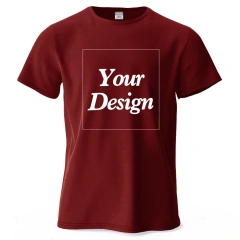 Custom T-shirt Print 100% Cotton Tee Men Women Customized T-shirt Diy Your Own Design Photo Text Unisex Tops Personalized Gift