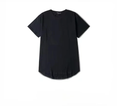 2026 MRMT High Street Arc Hem Mens T Shirt High Quality Cotton Men T-Shirt Lengthened Over Size Man Tops Tees For Male Tshirt