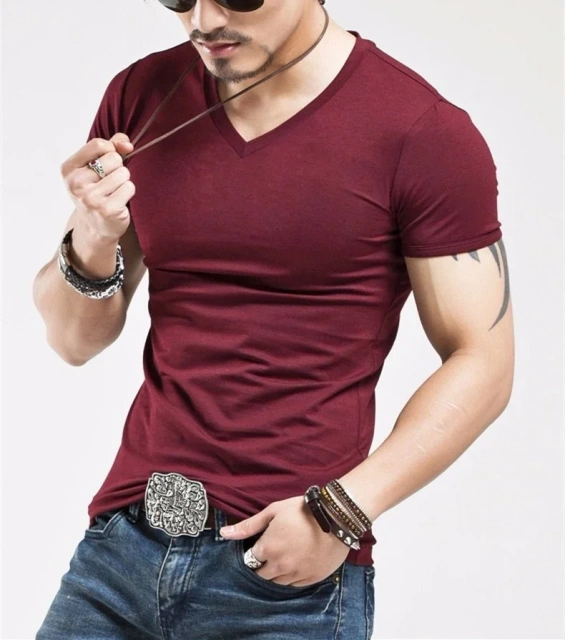 2026 MRMT Brand Clothing 10 colors Men T Shirt Fitness T-shirts Mens V neck Man T-shirt For Male Tshirts S-5XL