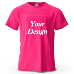 Custom T-shirt Print 100% Cotton Tee Men Women Customized T-shirt Diy Your Own Design Photo Text Unisex Tops Personalized Gift