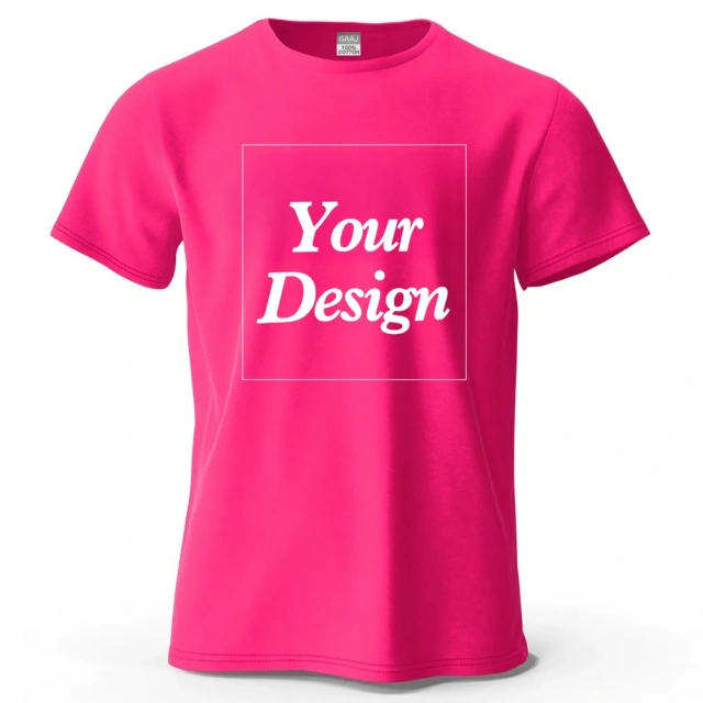 Custom T-shirt Print 100% Cotton Tee Men Women Customized T-shirt Diy Your Own Design Photo Text Unisex Tops Personalized Gift