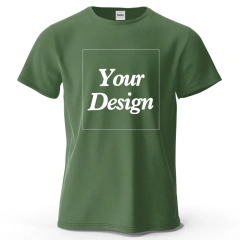 Custom T-shirt Print 100% Cotton Tee Men Women Customized T-shirt Diy Your Own Design Photo Text Unisex Tops Personalized Gift