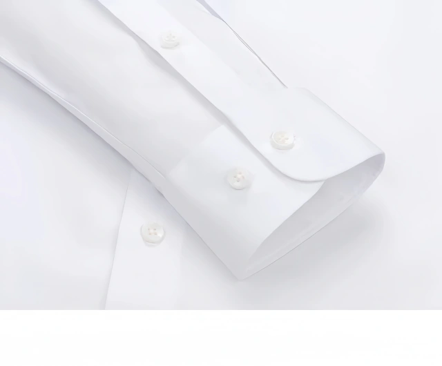 NEWMI Men's Mandarin Collar Dress Shirt 100% Cotton Lutai 100S Two-Ply DP Non-Iron Wrinkle Free Business Casual Formal Long Slee