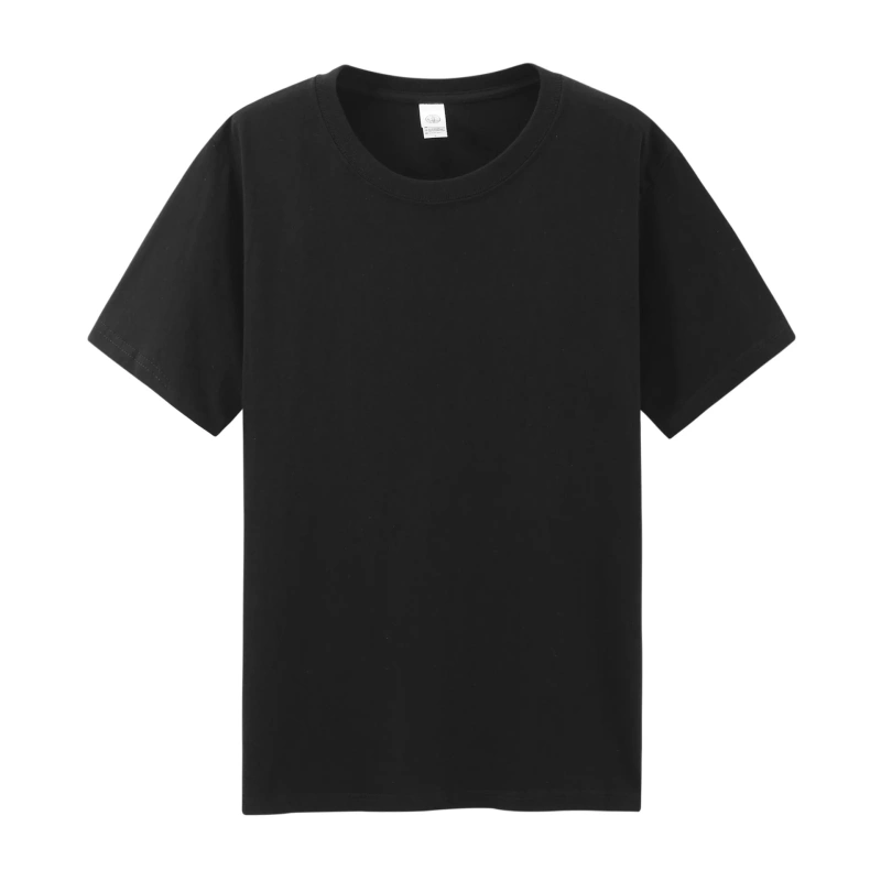 Heavy 210g Cotton Breathable Round Neck Short-sleeved T-shirt Loose Summer Men's Top Tees
