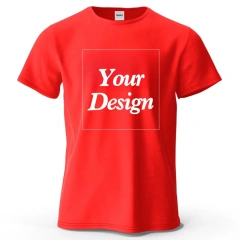 Custom T-shirt Print 100% Cotton Tee Men Women Customized T-shirt Diy Your Own Design Photo Text Unisex Tops Personalized Gift