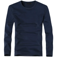 2026 Elastic Mens T-Shirt V-Neck Long Sleeve Men T Shirt for Male T-Shirts Man Clothing TShirt Brand Tops Tees