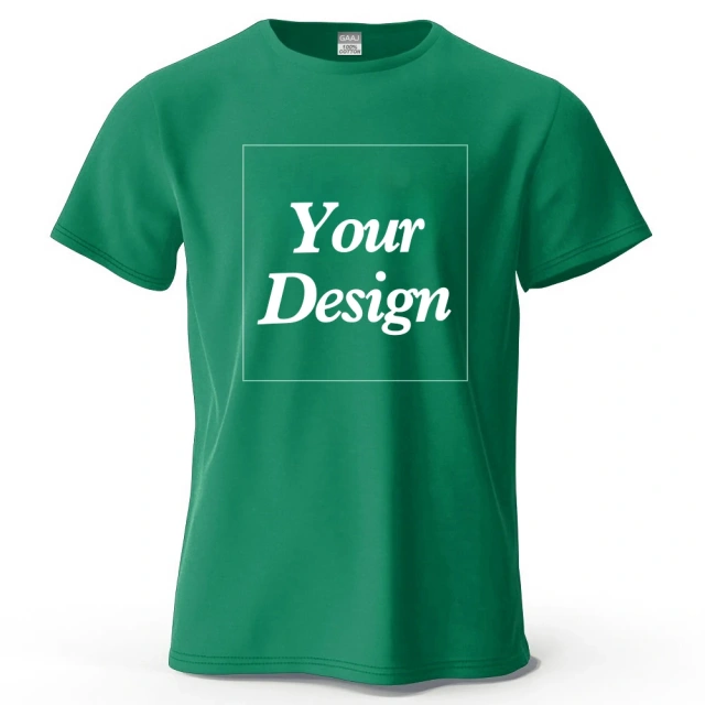 Custom T-shirt Print 100% Cotton Tee Men Women Customized T-shirt Diy Your Own Design Photo Text Unisex Tops Personalized Gift