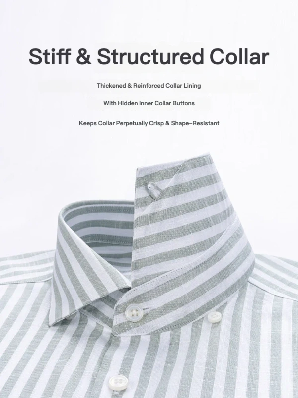 NEWMI 2026 New Men's Italian Casual Shirt Windsor Collar 81.9% Cotton 18% Lyocell Soft Breathable Male Daily Wear Tops Hot Sale