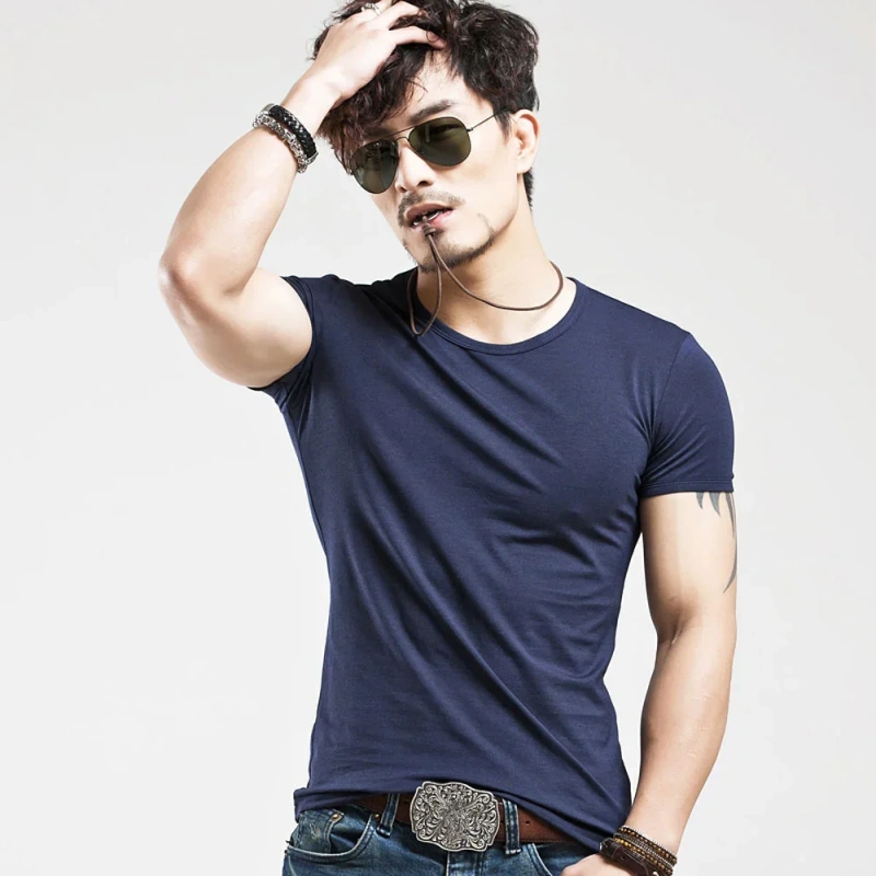 2026 MRMT Brand Clothing 10 colors Men T Shirt Fitness T-shirts Mens V neck Man T-shirt For Male Tshirts S-5XL