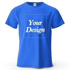 Custom T-shirt Print 100% Cotton Tee Men Women Customized T-shirt Diy Your Own Design Photo Text Unisex Tops Personalized Gift