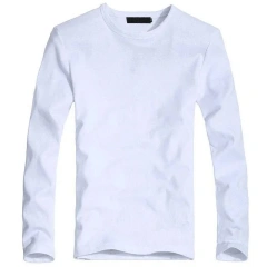 2026 Elastic Mens T-Shirt V-Neck Long Sleeve Men T Shirt for Male T-Shirts Man Clothing TShirt Brand Tops Tees