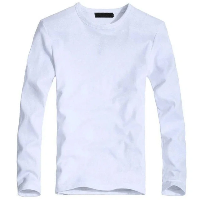 2026 Elastic Mens T-Shirt V-Neck Long Sleeve Men T Shirt for Male T-Shirts Man Clothing TShirt Brand Tops Tees