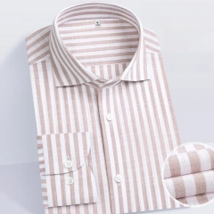 NEWMI 2026 New Men's Italian Casual Shirt Windsor Collar 81.9% Cotton 18% Lyocell Soft Breathable Male Daily Wear Tops Hot Sale