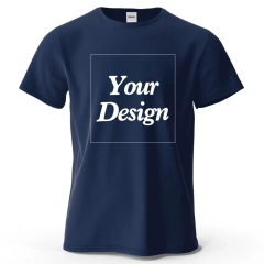 Custom T-shirt Print 100% Cotton Tee Men Women Customized T-shirt Diy Your Own Design Photo Text Unisex Tops Personalized Gift