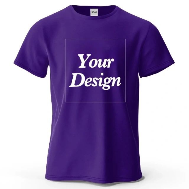 Custom T-shirt Print 100% Cotton Tee Men Women Customized T-shirt Diy Your Own Design Photo Text Unisex Tops Personalized Gift