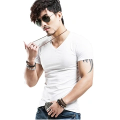 2026 MRMT Brand Clothing 10 colors Men T Shirt Fitness T-shirts Mens V neck Man T-shirt For Male Tshirts S-5XL