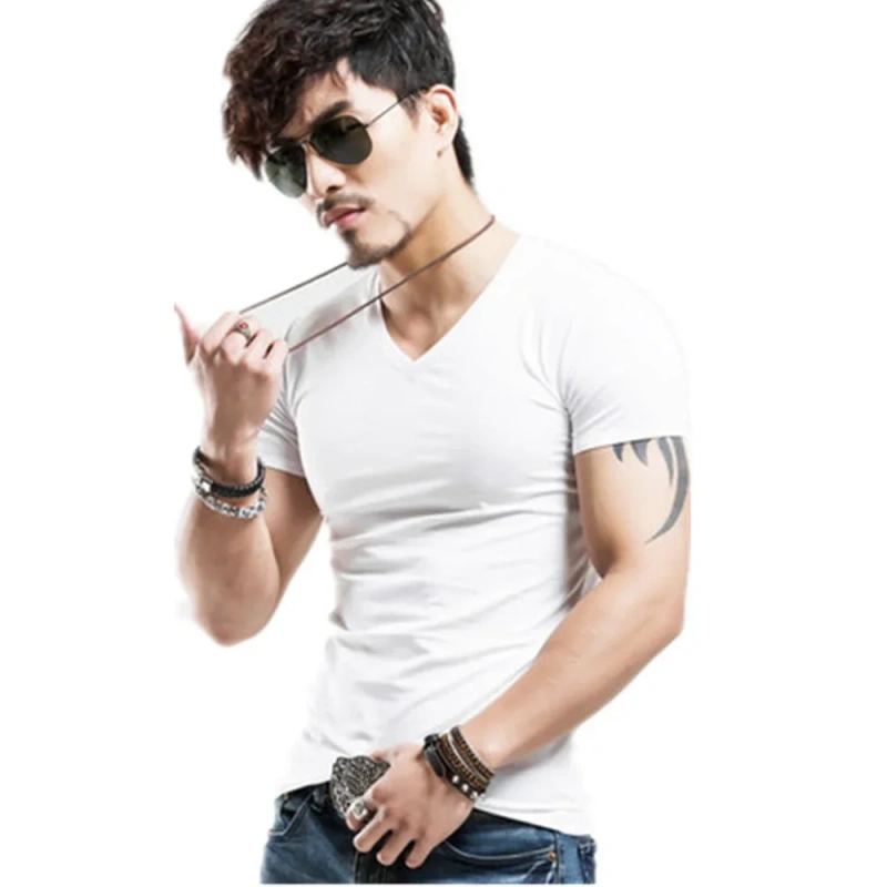 2026 MRMT Brand Clothing 10 colors Men T Shirt Fitness T-shirts Mens V neck Man T-shirt For Male Tshirts S-5XL