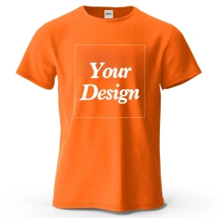 Custom T-shirt Print 100% Cotton Tee Men Women Customized T-shirt Diy Your Own Design Photo Text Unisex Tops Personalized Gift