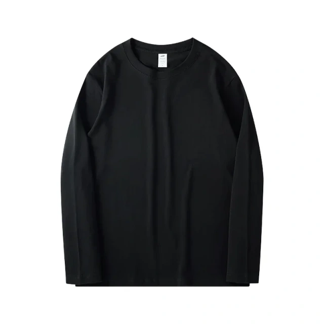 MRMT 2026 Brand New Men's T Shirt Cotton 95% Long-sleeved Round-collar Solid-color Men T-shirt for Male Man Tops Tshirt Tees