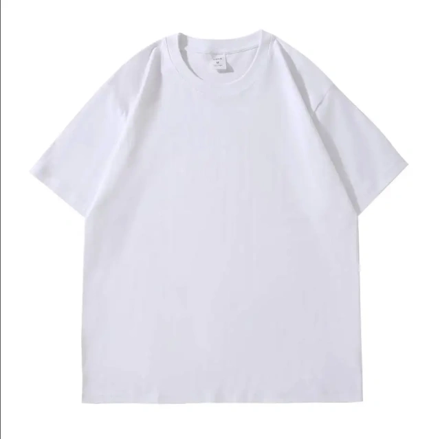 MRMT 2026 Brand New Men's Tshirt Medium Sleeve Loose Cotton Five-sleeve Fashion White T-shirt for Male Round Collar Tops Tshirt