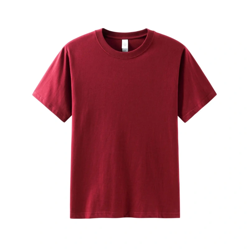 Heavy 210g Cotton Breathable Round Neck Short-sleeved T-shirt Loose Summer Men's Top Tees