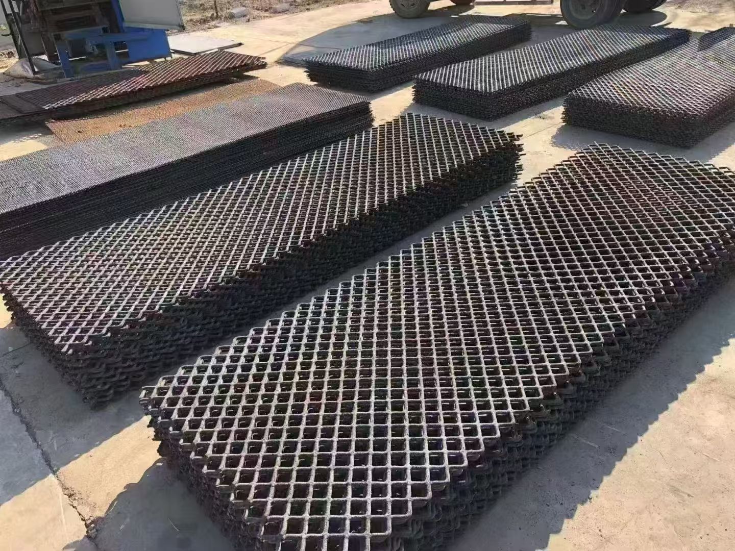 Manganese steel preparation network