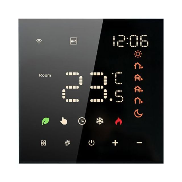 جهاز Tuya الذكي المزود بنظام تسخين فردي مزود بخاصية WIFI وجهاز تحكم ذكي في درجة الحرارة وتسخين المياه وتدفئة الأرضية وتطبيق صوتي وربط سلبي