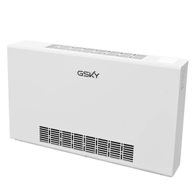مشعاع تبريد وتدفئة Green Sky Premium فائق النحافة يعمل بالتيار المستمر مثبت على الأرضية، لوح رياح يعمل بطاقة الهواء، تدفئة أرضية، تدفئة آلية