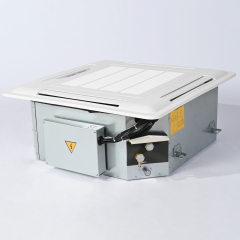 وحدة مروحة كاسيت | نظام تدفئة وتكييف هواء مثبت في السقف بتدفق هواء رباعي الاتجاهات