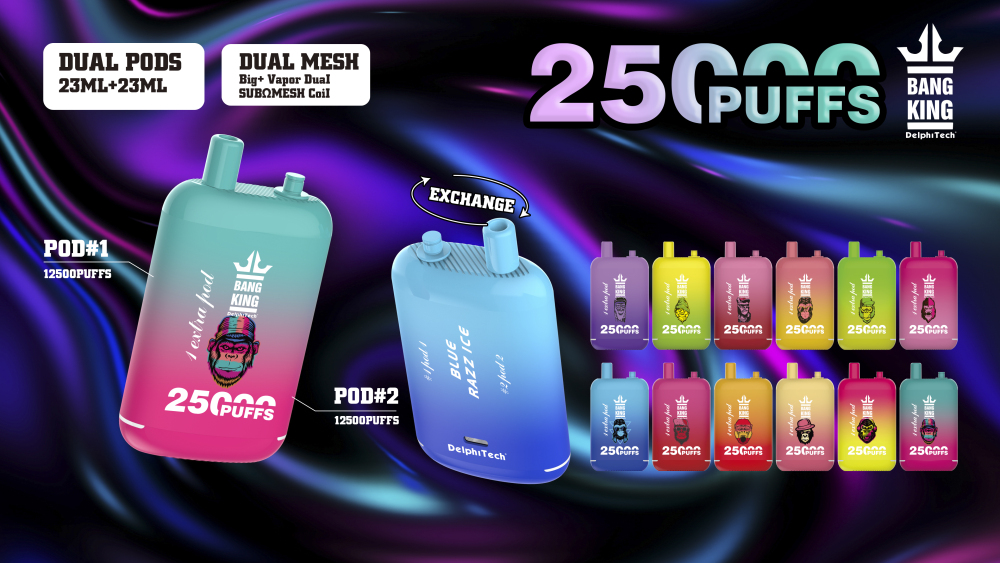 Bang King 25000 Puffs 25k Double Warehouse Disposable Vape