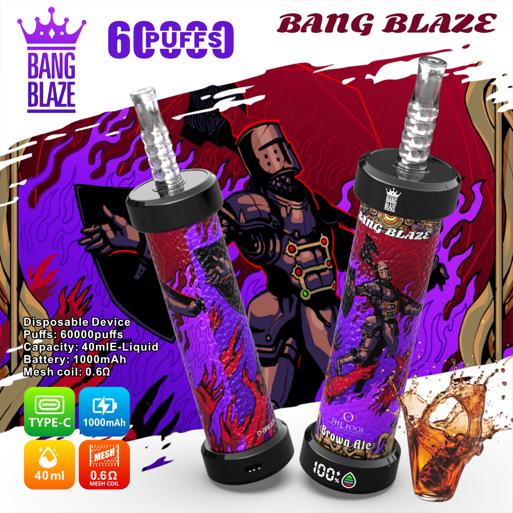 Bang Blaze 60K Disposable Vape – 60,000 Puffs