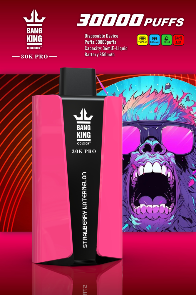 Bang King 30000 PRO Disposable Vape with 30k puffs