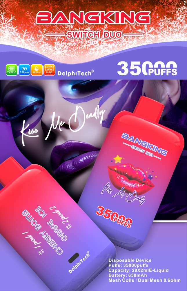 BANGKING 35000 PUFFS SWITCH DUO Bulk Sale Good Price Vape