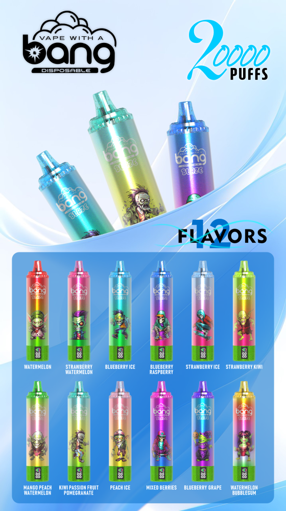Bang Blaze Tornado 20000 Disposable Vape – High-Capacity E-Cigarette