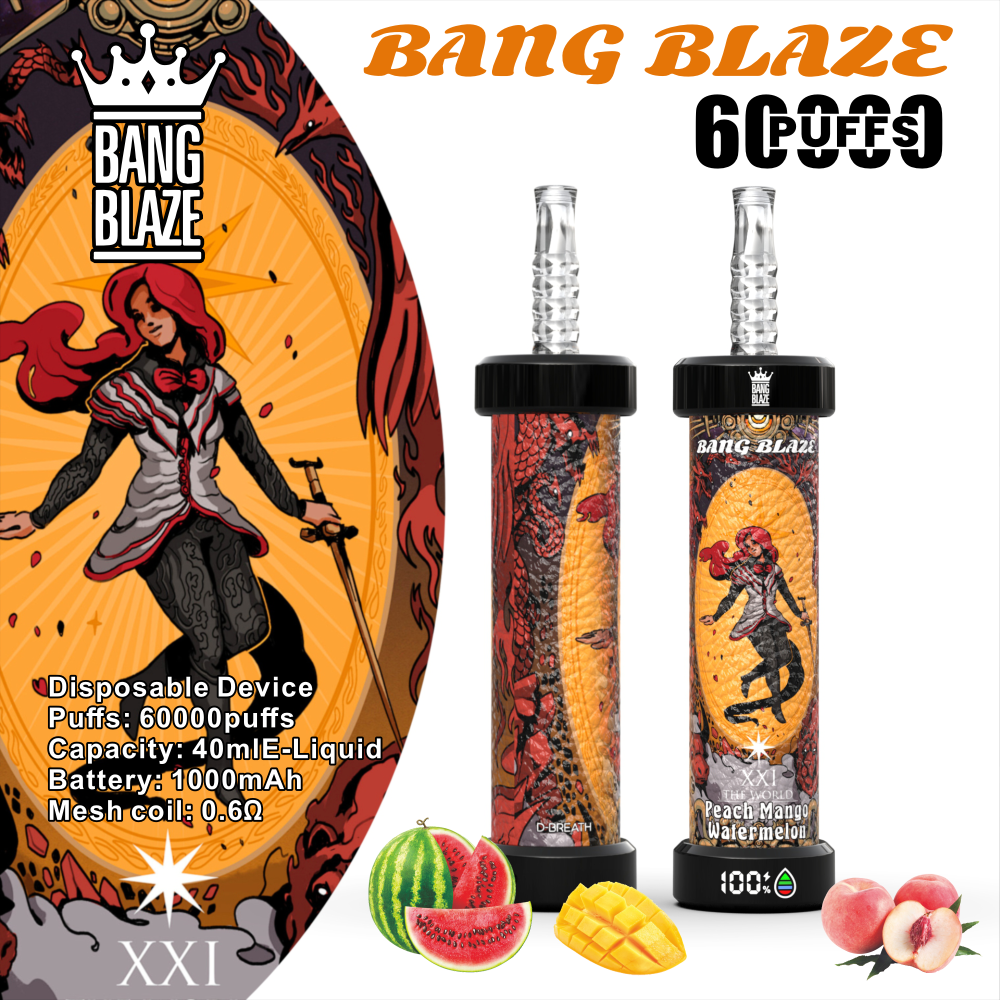Bang Blaze 60K Disposable Vape – 60,000 Puffs