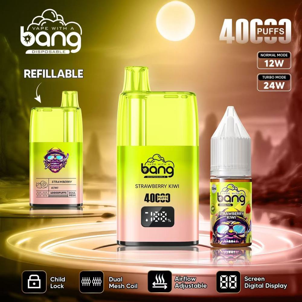Bang 40000 Puffs Refillable Disposable Vape