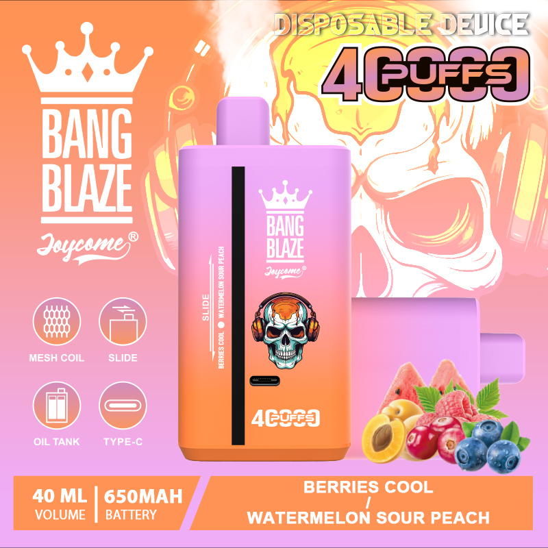 Bang Blaze 40K 40000 Puffs Disposable Vape E Cigarette Double Flavor