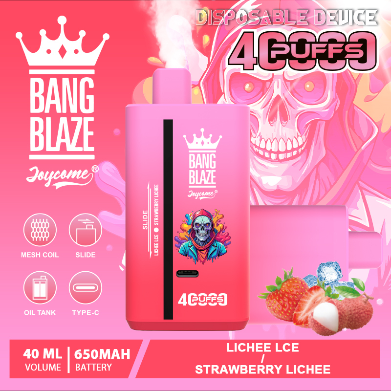 Bang Blaze 40K 40000 Puffs Disposable Vape E Cigarette Double Flavor