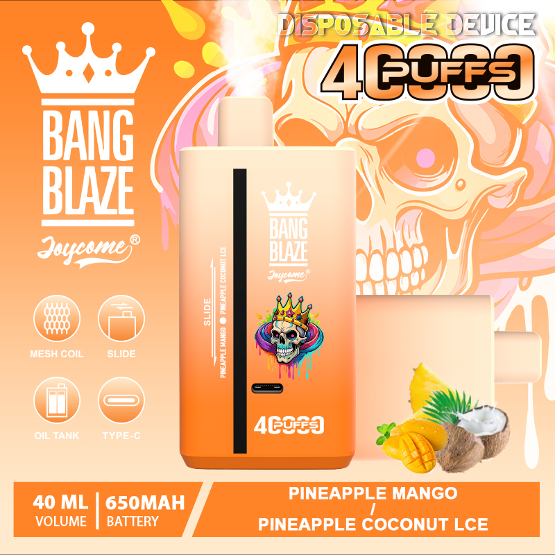 Bang Blaze 40K 40000 Puffs Disposable Vape E Cigarette Double Flavor