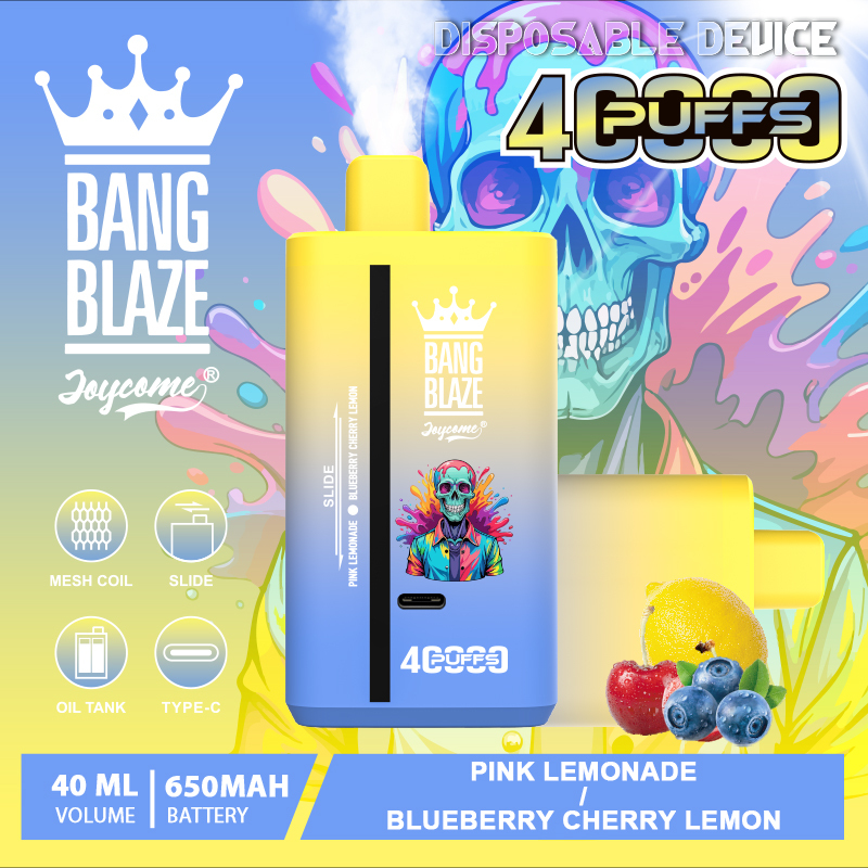 Bang Blaze 40K 40000 Puffs Disposable Vape E Cigarette Double Flavor