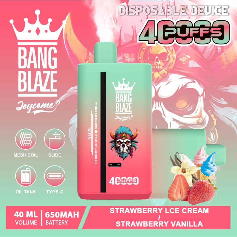 Bang Blaze 40K 40000 Puffs Disposable Vape E Cigarette Double Flavor