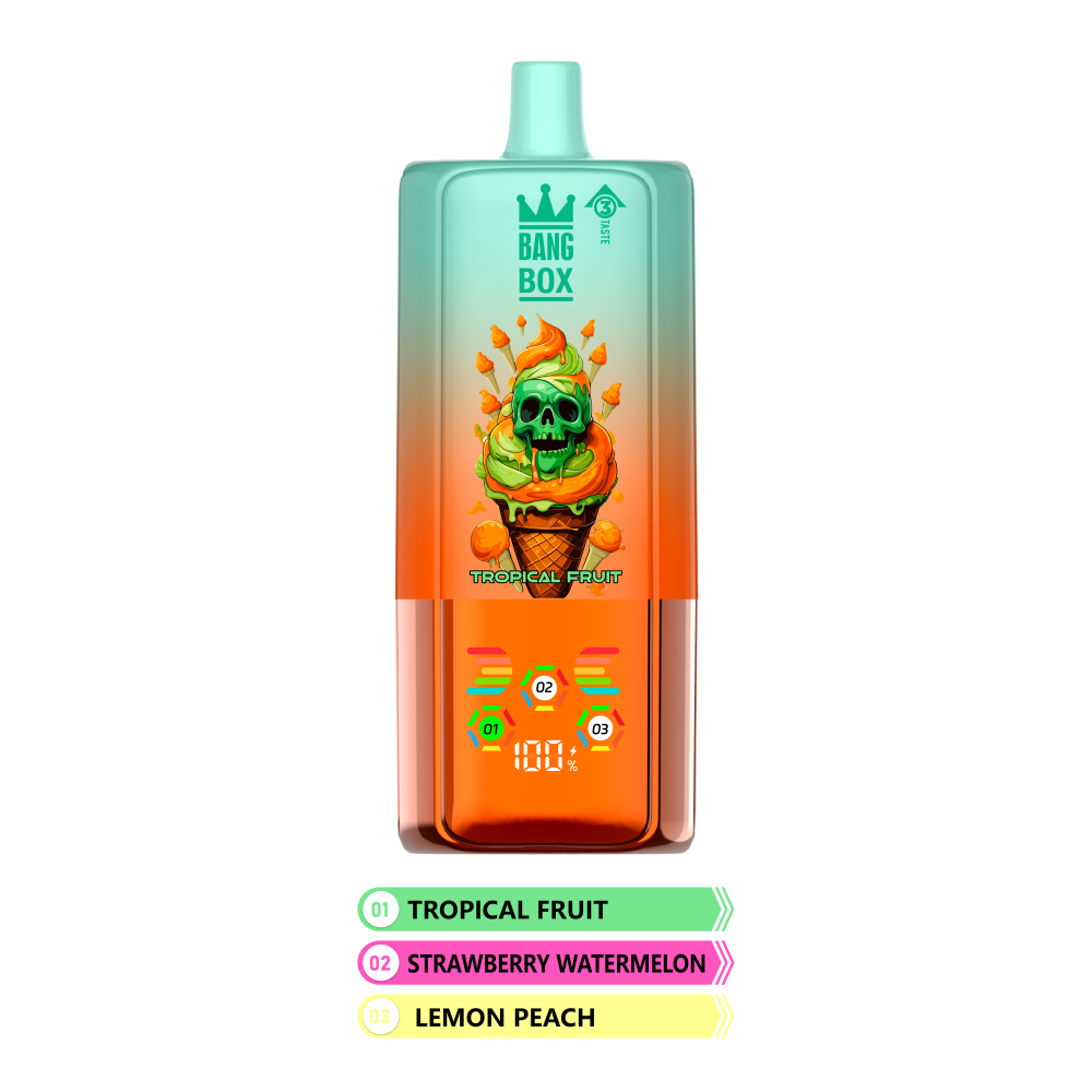 BANG BOX 80000 80K Puffs Triple Flavor 3-in-1 Vape