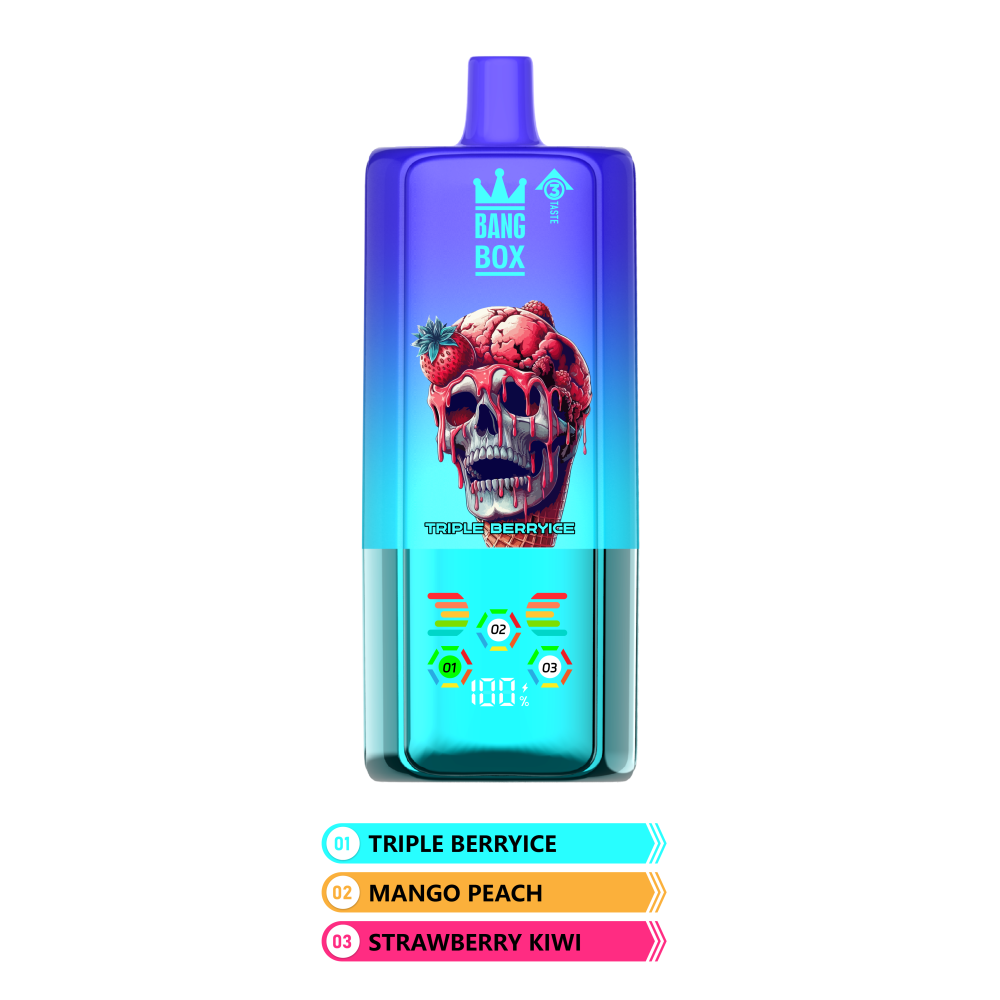 BANG BOX 80000 80K Puffs Triple Flavor 3-in-1 Vape