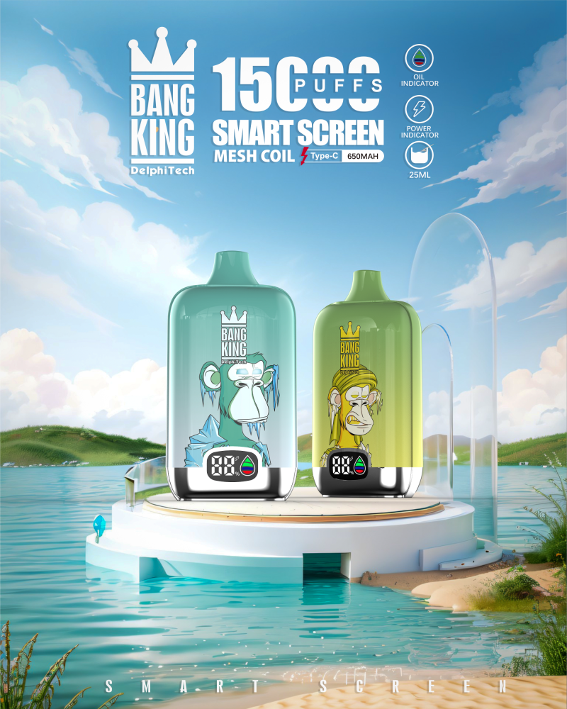Bang King 15K: 15,000 Puffs Disposable Vape