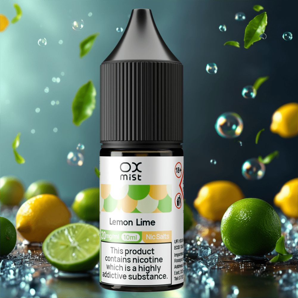 BLUE RAZZ ICE 10ML NIC SALT OX MIST | UK Vape Store