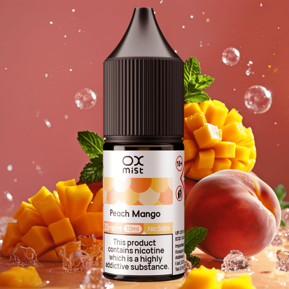 BLUE RAZZ ICE 10ML NIC SALT OX MIST | UK Vape Store
